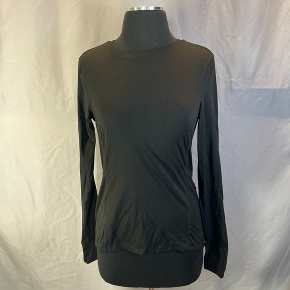 Spyder Tops - Spyder Active Performance Top Womens Small Black Nylon Stretch Moisture Wicking